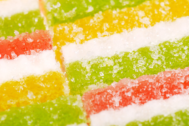 Background form fruit candy slices - Foto, imagen