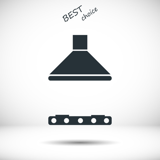 kitchen and cooking icon - Vetor, Imagem