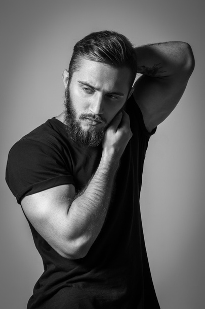 Model Tests For Handsome Man - Foto, Imagen