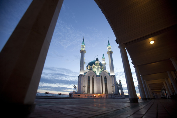 Kazan Kremlin 'deki Kul Şerif Camii, Tataristan, Rusya.  - Fotoğraf, Görsel