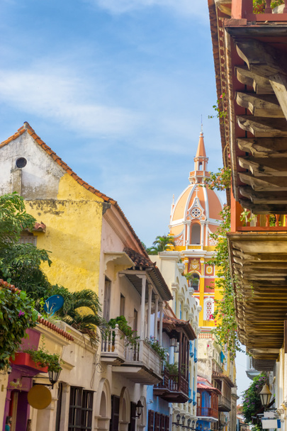 Colorida Catedral de Cartagena
 - Foto, imagen
