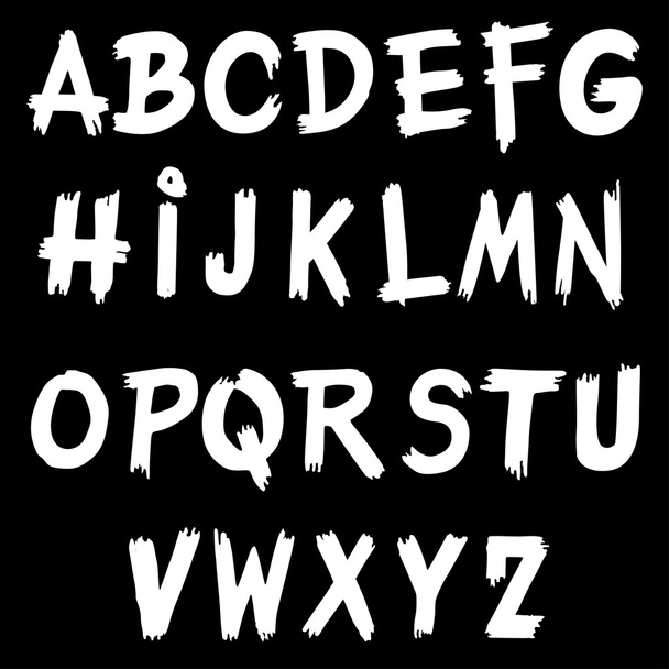 Alphabet Capital letters. - Vetor, Imagem
