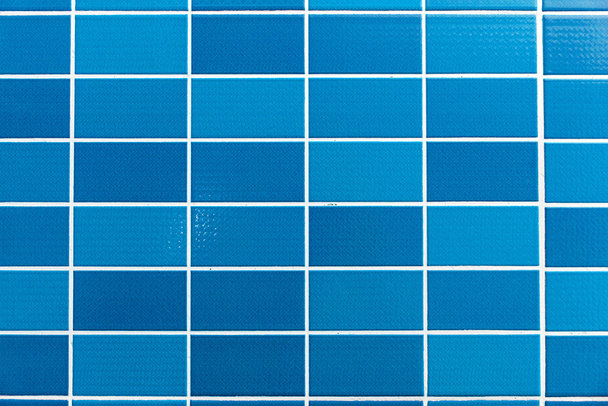 modrá Kachlová pozadí - Fotografie, Obrázek