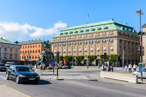 Architecture in the centre of Stockholm, Sweden - Foto, Bild
