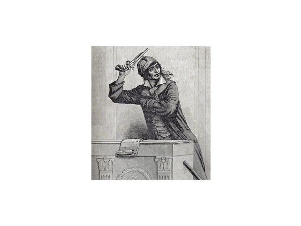 Marat gravírování (19. století) - Fotografie, Obrázek