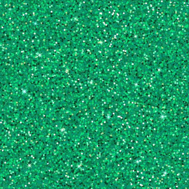 Emerald glitter achtergrond - Vector, afbeelding