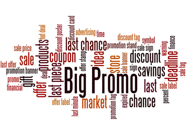 Big Promo, концепция облака слов 9
 - Фото, изображение