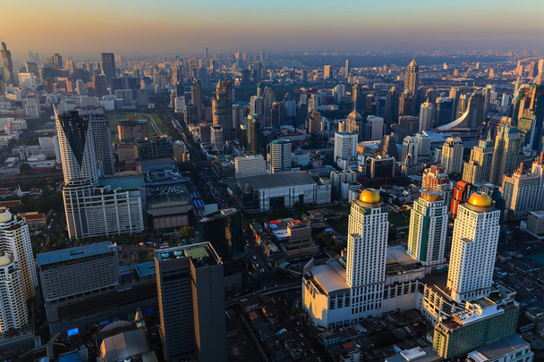 Aerial view Bangkok city - Photo, Image