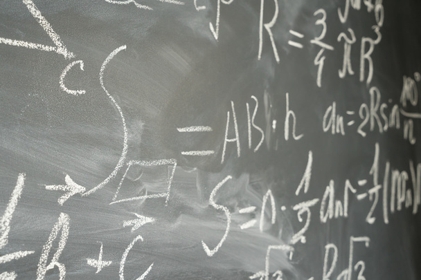 math formulas on black board - Fotó, kép