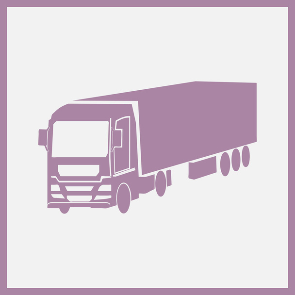 Pittogramma del camion. web design
 - Vettoriali, immagini