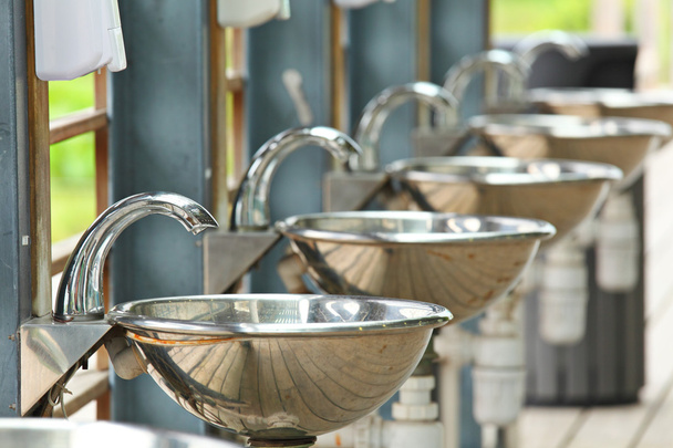 Sinks and taps outdoor - Photo, Image