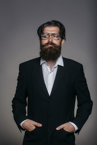 Handsome bearded man - Fotoğraf, Görsel