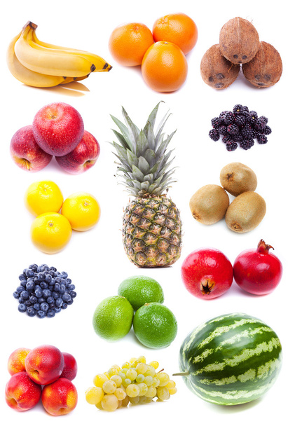 Collection of fresh fruits - Photo, Image