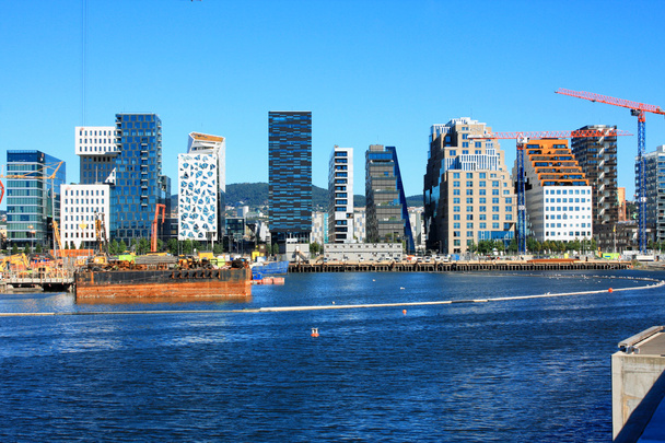 Oslo - cityscape is great attractions in a summer day - Photo, Image