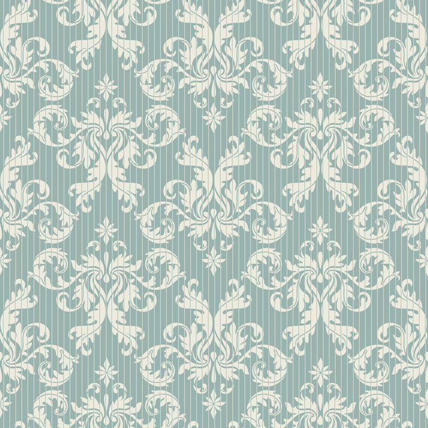 Floral seamless pattern. Classical ornament. - Vector, imagen