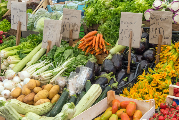 Fresh vegetables at a market  - Photo, image