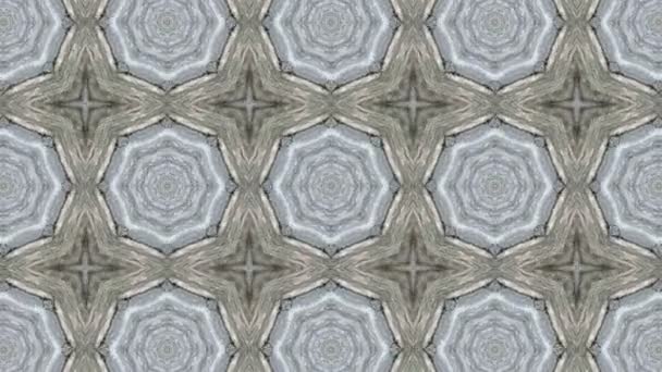 Mosaïque fractale géométrique kaléidoscopique
  - Séquence, vidéo