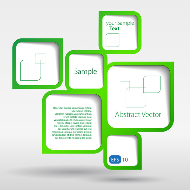 Abstract web design bubble - Vektor, kép
