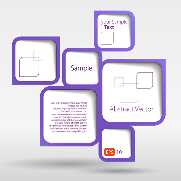 Abstract web design bubble - Vecteur, image