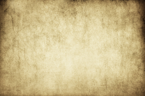 Old yellowed paper texture. - Фото, изображение