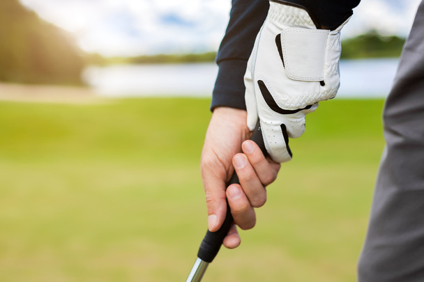 golfer shooting a golf ball - Foto, Imagem