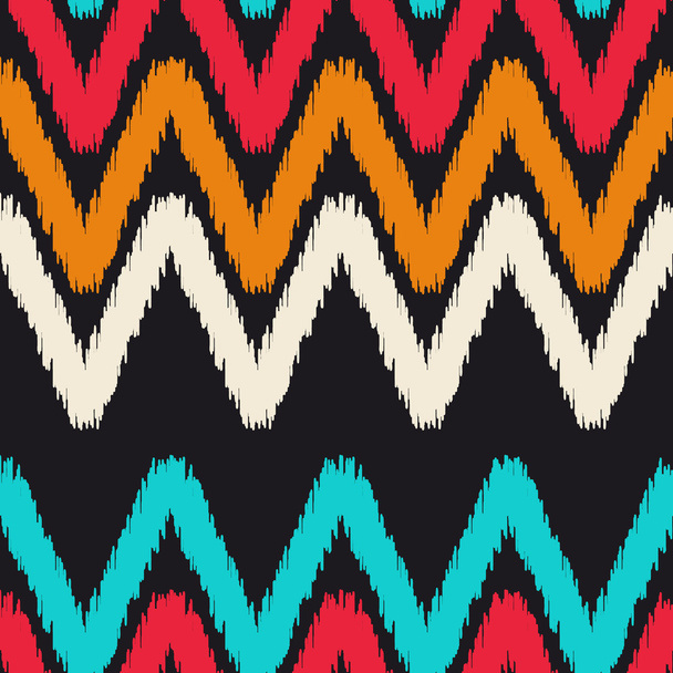 vector seamless pattern with ethnic motifs - Vector, Image