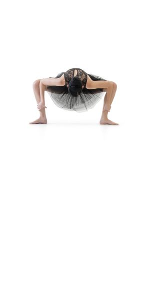 Bailarina posando em estúdio
 - Foto, Imagem