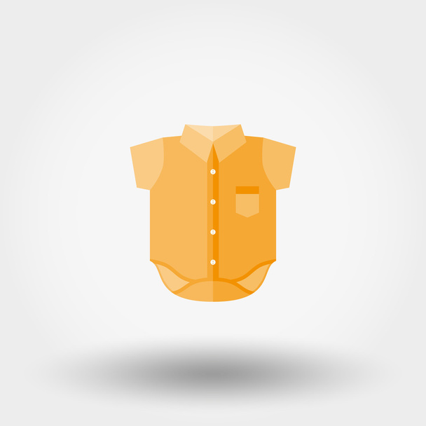 Baby shirt icon. - Vecteur, image