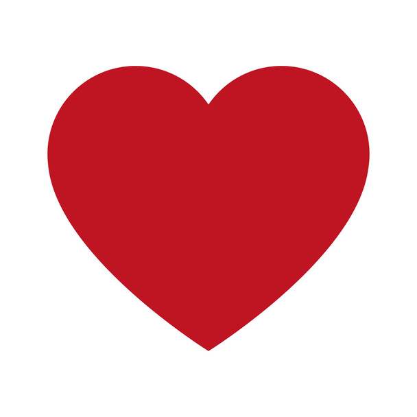 heart cartoon icon - Vector, Image