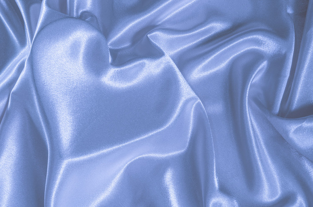 Texture satin cloth with the image of heart - Fotoğraf, Görsel