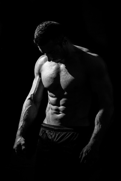  very muscular handsome sexy guy  - Foto, afbeelding