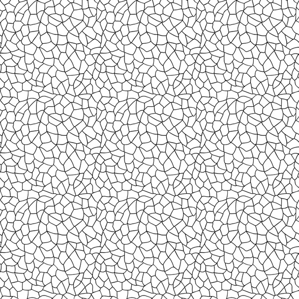 Seamless texture - random network of fractures. - Vector, Image