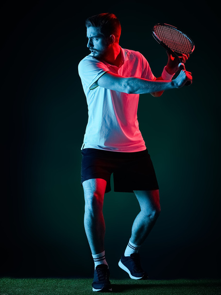 tennis player man isolated - Fotografie, Obrázek