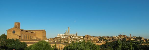 Siena cityscape with the cathedral - Photo, Image