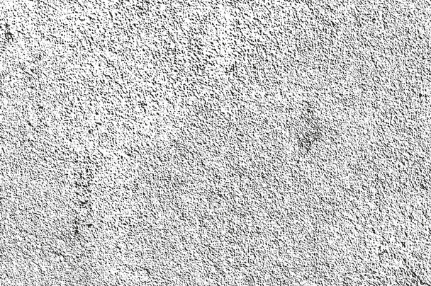 Verontruste overlay textuur van stof metaal, gebarsten gepelde beton - Vector, afbeelding