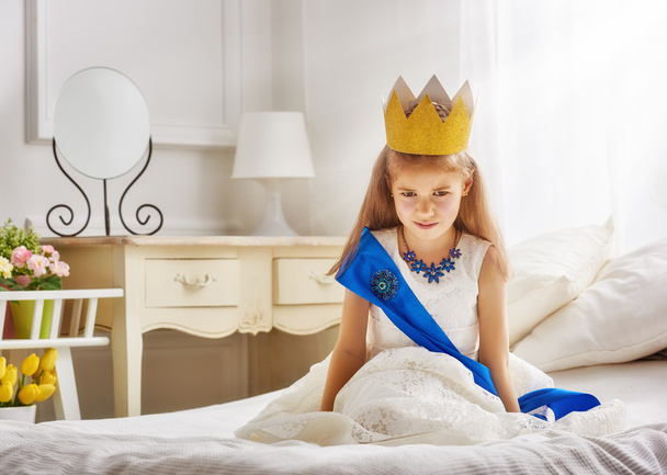queen in gold crown - Foto, imagen