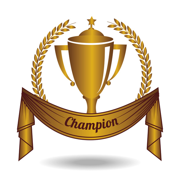 trophy championship winner - Vector, Image