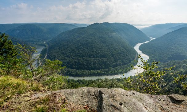 Grand View or Grandview in New River Gorge - Photo, Image
