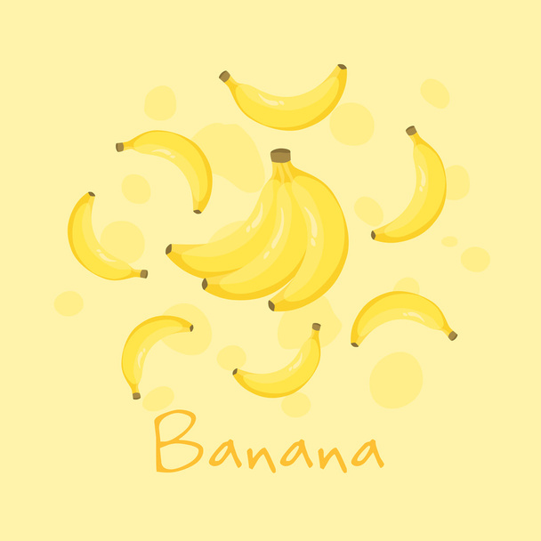 plátano fruta vector
 - Vector, imagen