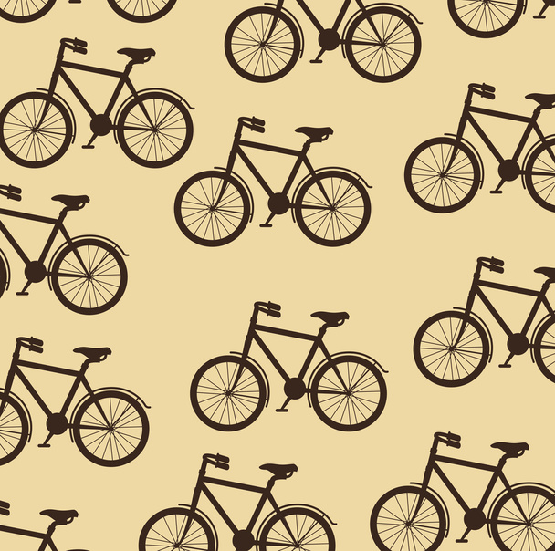 love bicycle lifestyle  icon - Вектор,изображение