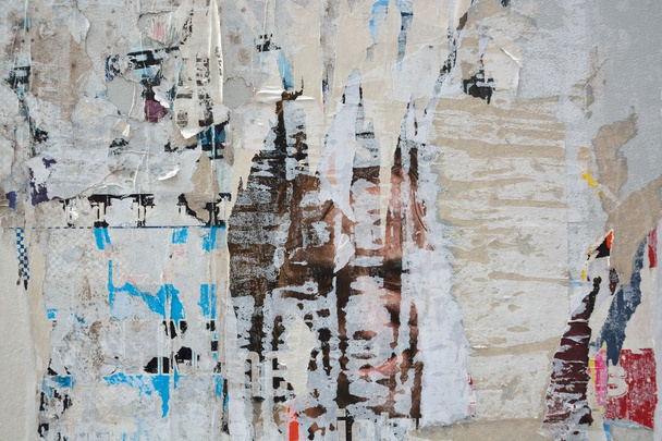 Abstract torn posters - Foto, Imagem