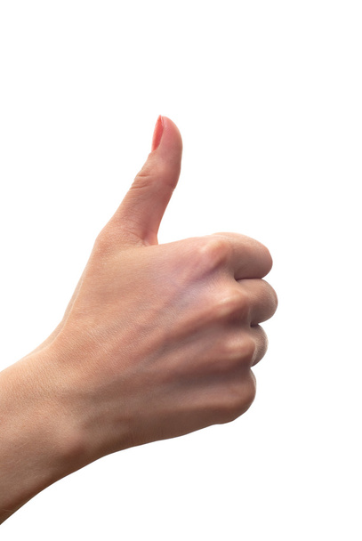 Thumbs up sign - Foto, afbeelding