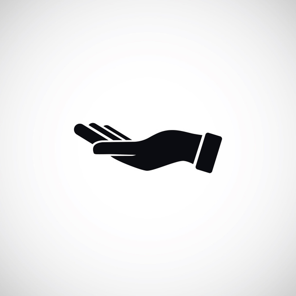 Hand icon vector - Photo, Image