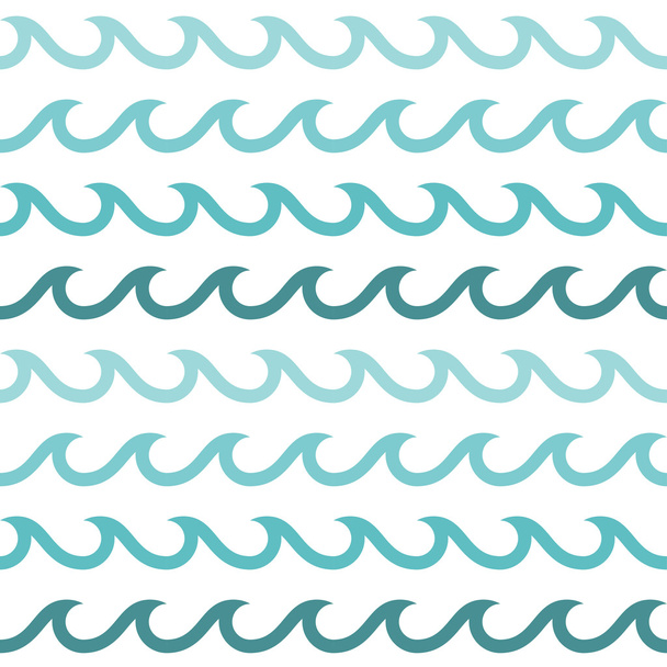 Varrat nélküli hullámok háttér - Vektor, kép
