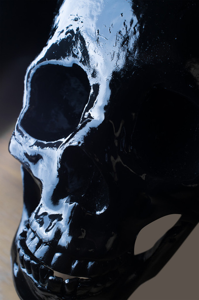 Przerażająca czaszka halloween - Zdjęcie, obraz