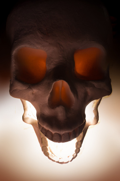 Félelmetes halloween koponya - Fotó, kép