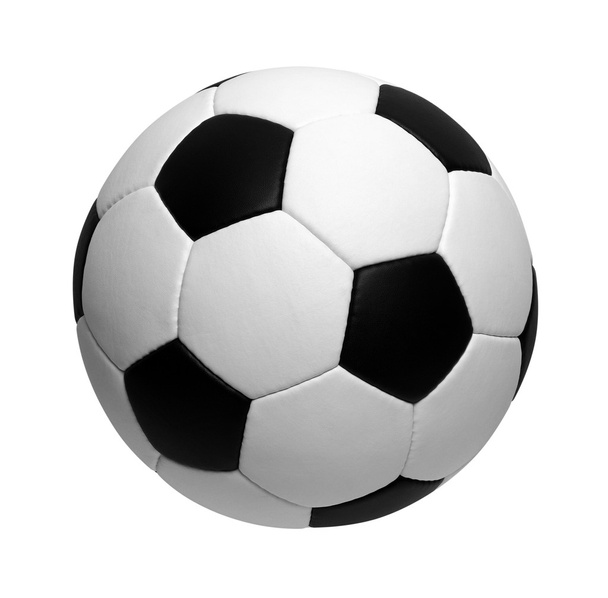 pallone da calcio isolato su bianco  - Foto, immagini