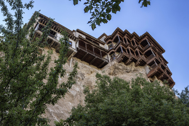Hanging houses (Casas Colgadas) in Cuenca, Castilla La Mancha, Spain  - Photo, Image