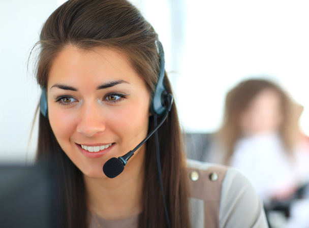Female customer support operator - Photo, Image