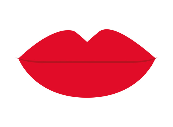 Mund Lippen Demale Design - Vektor, Bild